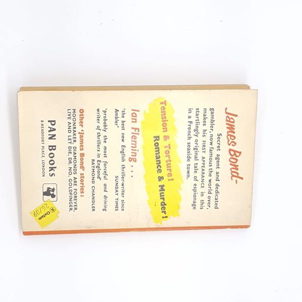 James Bond: Casino Royale by Ian Fleming - Pan books, 1962
