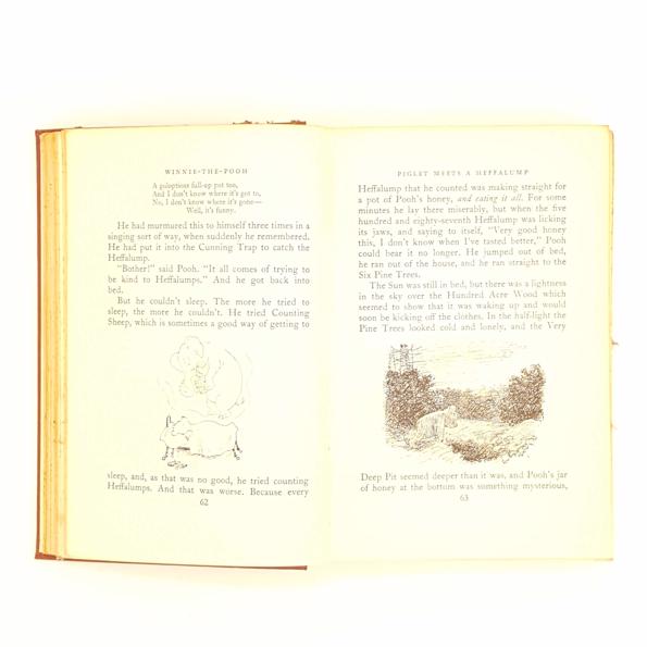 AA Milne's Winnie The Pooh &amp; The House At Pooh Corner 1957