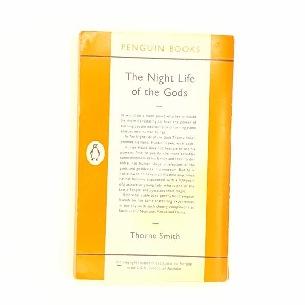 The Night Life of the Gods by Thorne Smith 1962