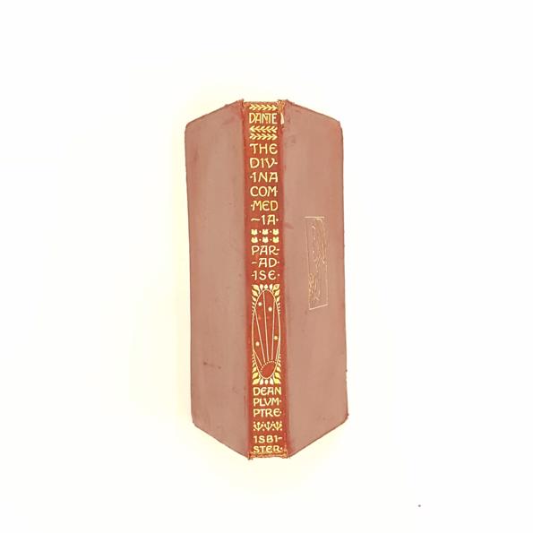 Dante's The Divina Commedia &amp; Canzoniere 1899