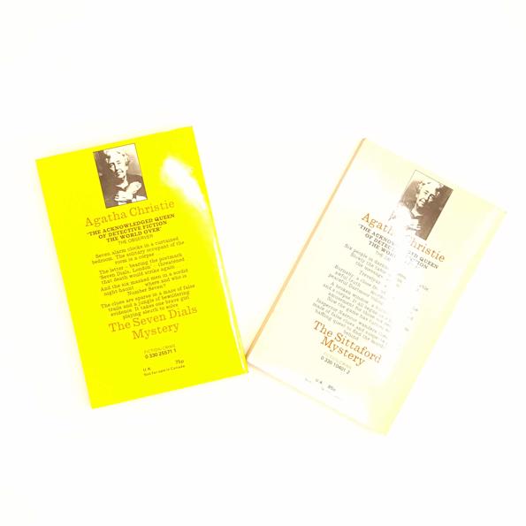 Agatha Christie Pan Books Collection 1962-80