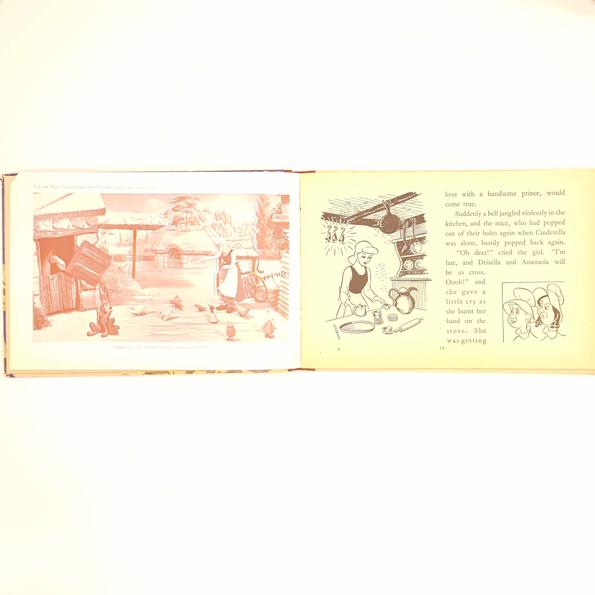 Walt Disney&#39;s Cinderella Magic Wand Book 1950