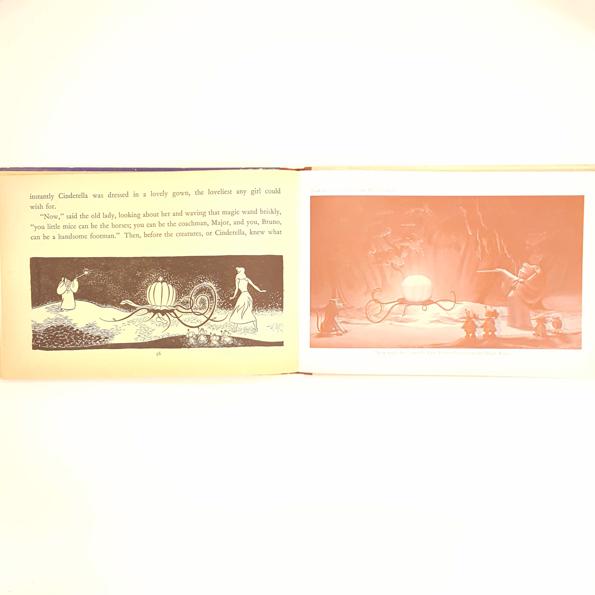Walt Disney&#39;s Cinderella Magic Wand Book 1950