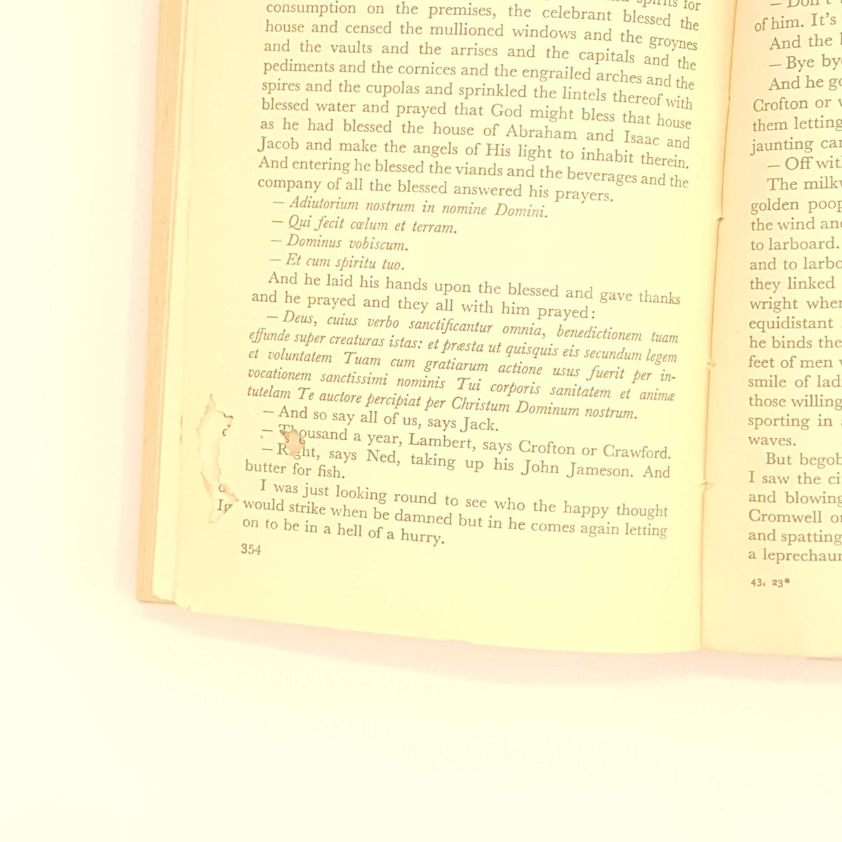 James Joyce's Ulysses  Vol I 1935 - third impression
