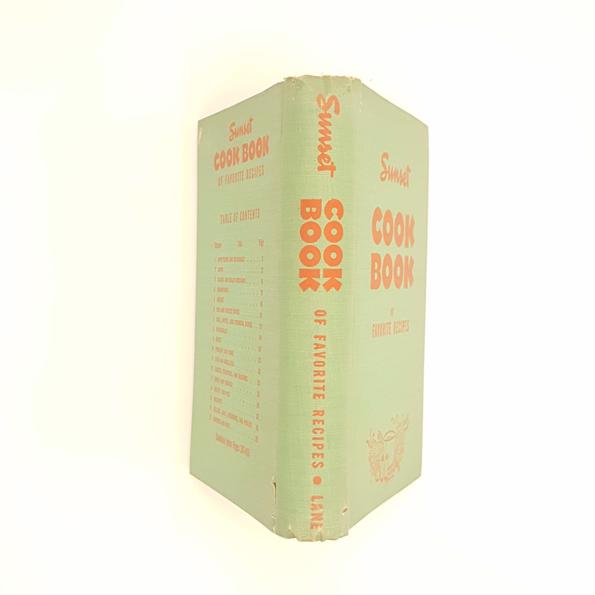 Sunset Cook Book of Favourite Recipes by Emily Chase 1952