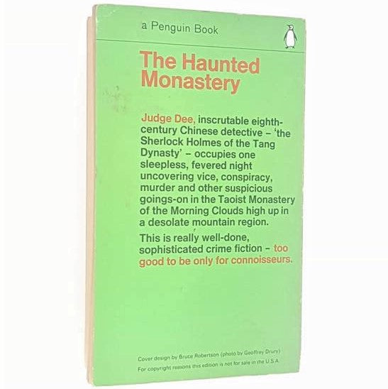 The Haunted Monastery by Robert van Gulik 1966 - Penguin