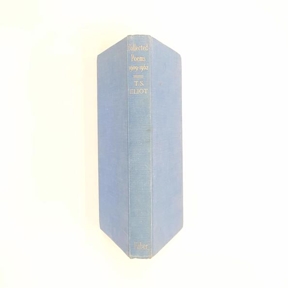 Collected Poems 1909-1962 by T.S. Eliot - Faber 1963