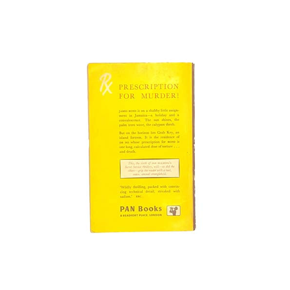 James Bond 007: Dr No by Ian Fleming 1958-60