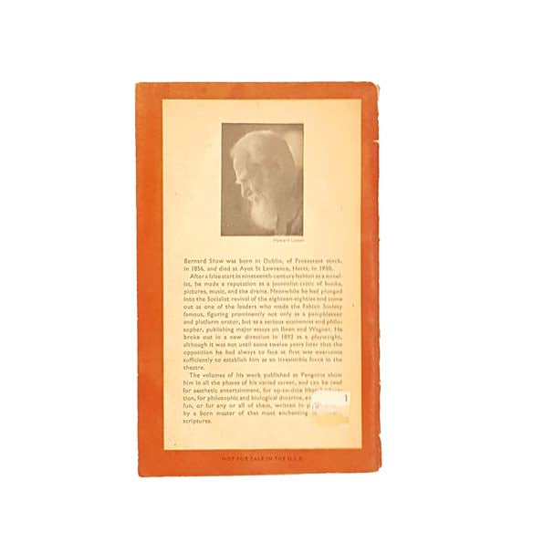 Bernard Shaw's Back To Methuselah - Penguin