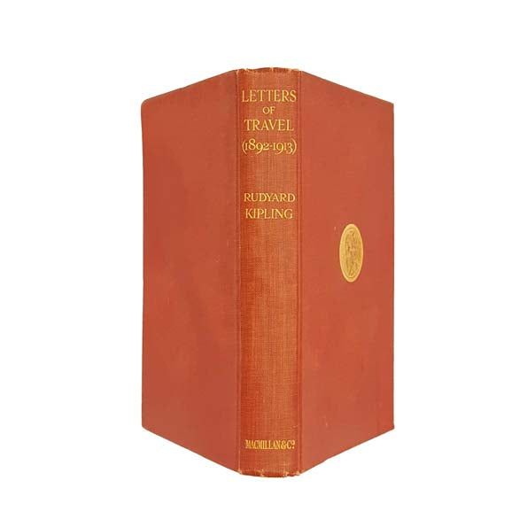 Rudyard Kipling's Letters of Travel 1892-1913 - First Edition 1920