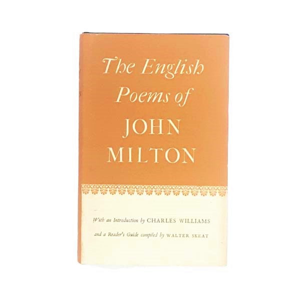 The English Poems of John Milton 1971