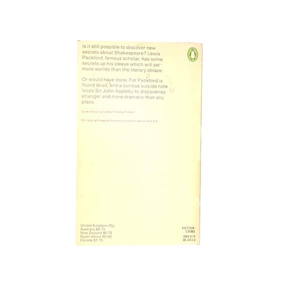 The Long Farewell by Michael Innes 1971