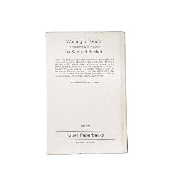 Waiting for Godot by S. Beckett - Faber, 1977
