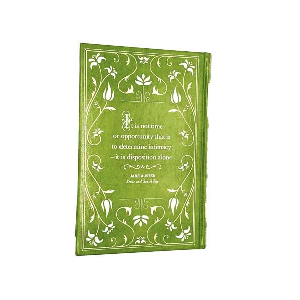 Jane Austen's Sense and Sensibility - green &amp; gold