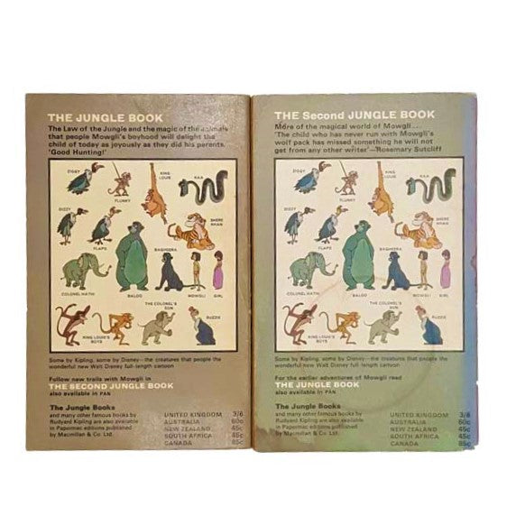 The Jungle Book 1 &amp; 2 by Rudyard Kipling 1967