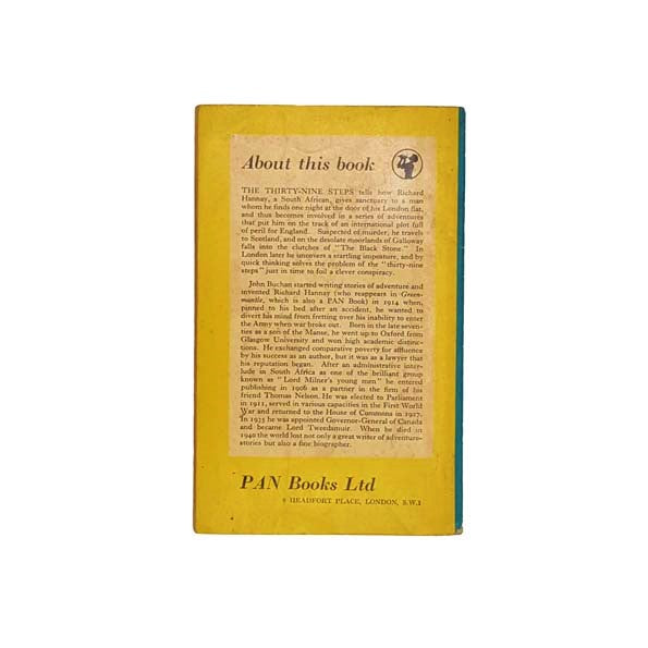 John Buchan's The Thirty-Nine Steps 1955