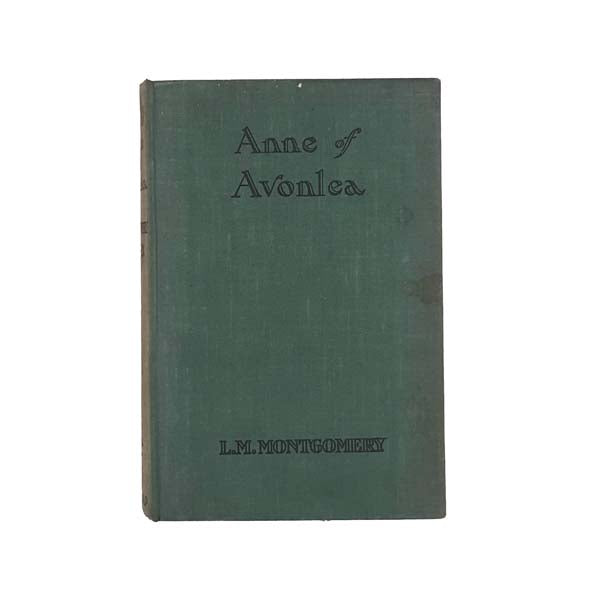 ANNE OF AVONLEA BY L.M. MONTGOMERY 1937