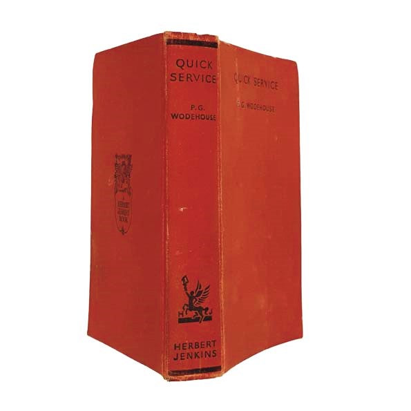 P.G. Wodehouse's Quick Service - Third Printing
