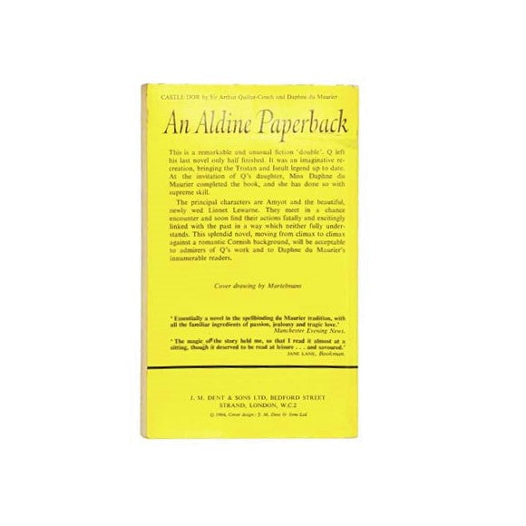 Daphne Du Maurier's Castle Dor 1964