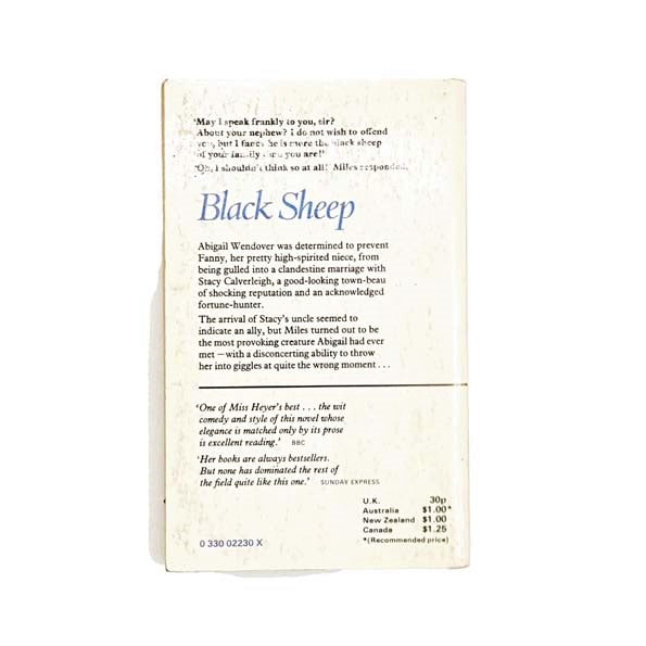 Georgette Heyer's Black Sheep 1973
