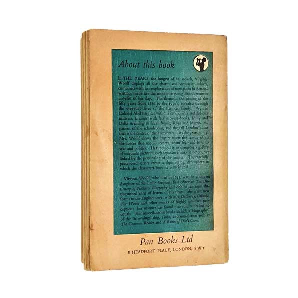 Virginia Woolf's The Years 1948