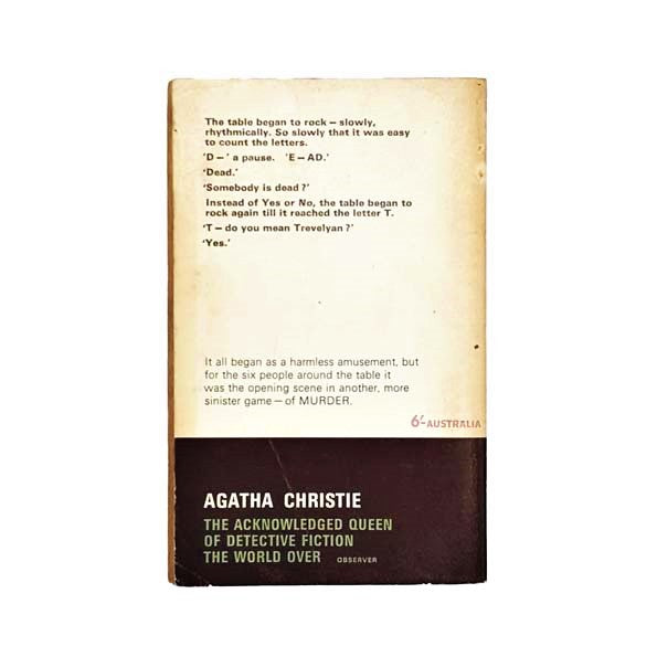 Agatha Christie's The Sittaford Mystery 1965 - First Pan Edition