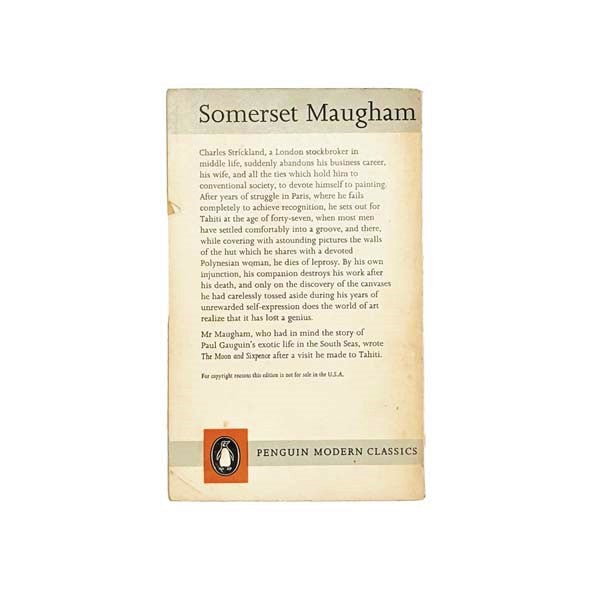The Moon and Sixpence by W. Somerset Maugham