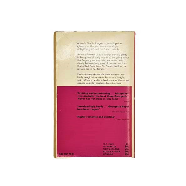 Georgette Heyer's Sprig Muslin 1969