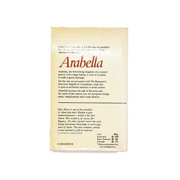 Georgette Heyer's Arabella 1974