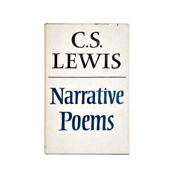 C.S. Lewis' Narrative Poems 1969 - First Edition