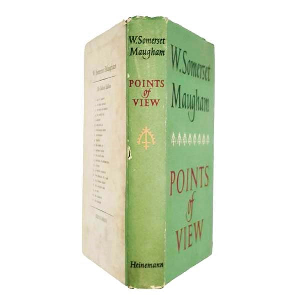 W. Somerset Maugham's Points of View 1958 Country House Library Country House Library