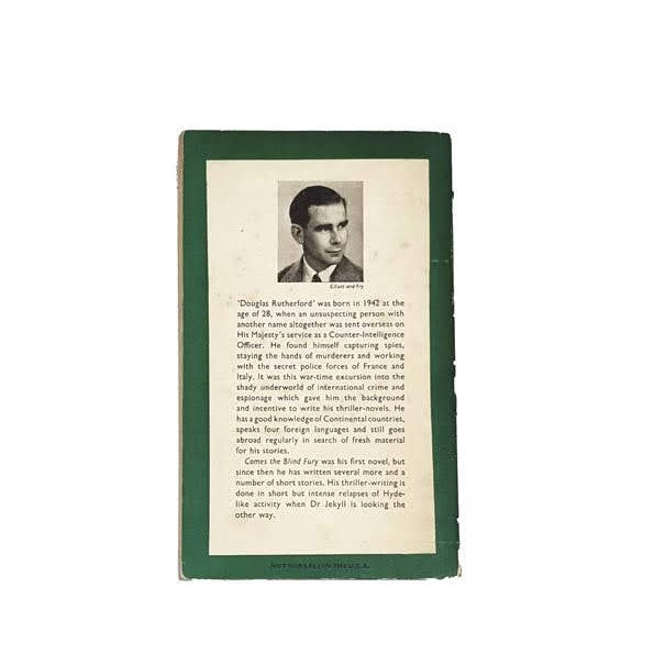 Comes The Blind Fury by D.Rutherford, penguin,1953