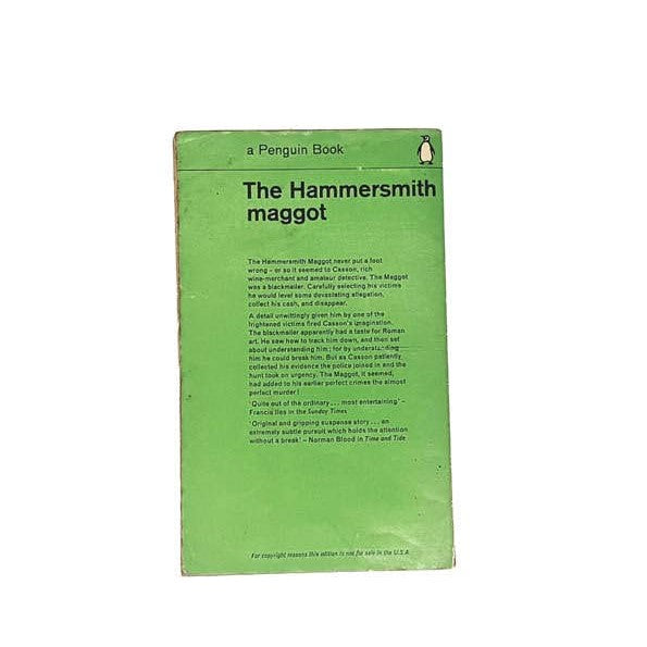 The Hammersmith Maggot by William Mole, penguin,1963