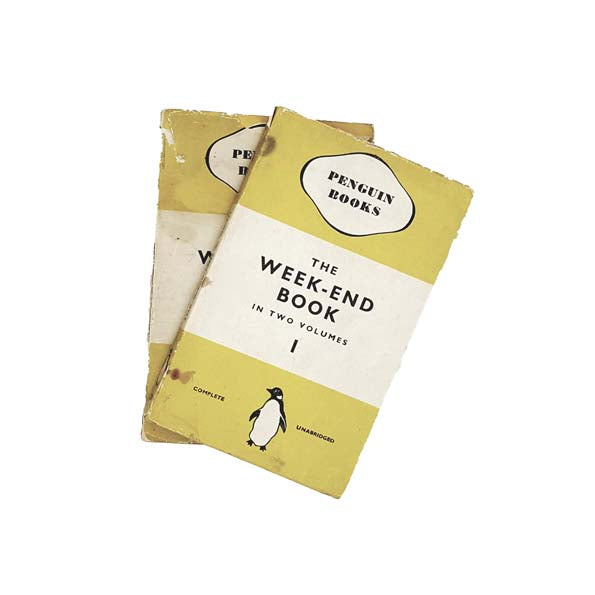 The Week-end Book 1&amp;2 by Francis Meynell 1938