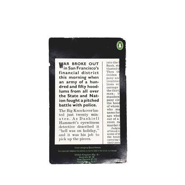 The Big Knockover and Other Stories by D.Hammett, penguin,1952