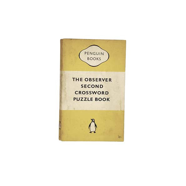 The Observer Second Crossword Puzzle Book - Penguin 1953