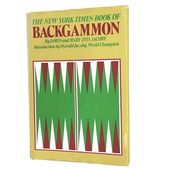 The New York Times Book of Backgammon - 1973