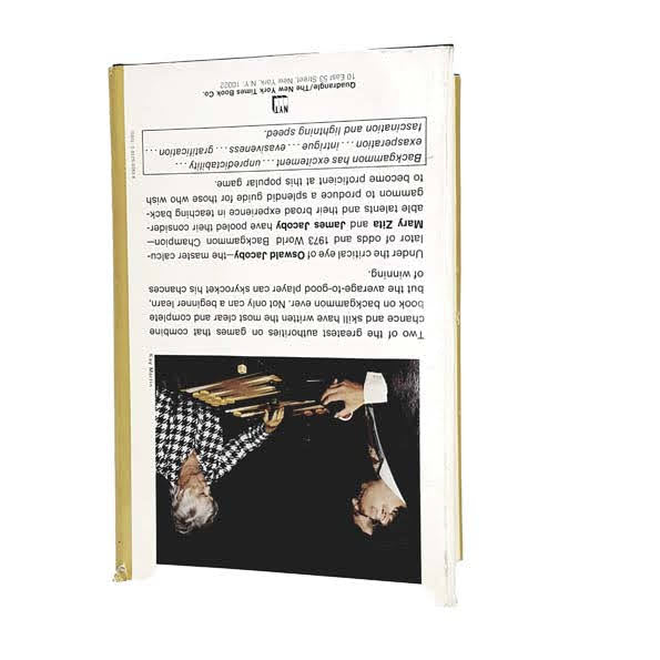 The New York Times Book of Backgammon - 1973