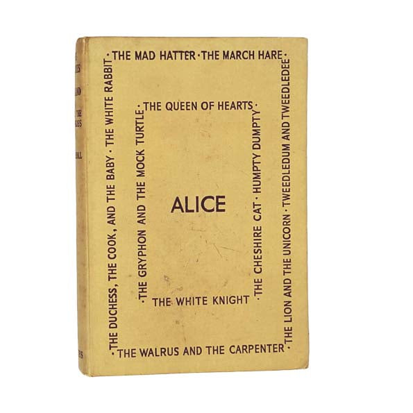 Lewis Carroll's Alice's Adventures in Wonderland &amp; Through the Looking Glass 1956- Collins