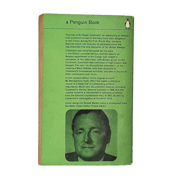 Famous Trials 9: R. Casement by H. Montgomery Hyde, penguin,1964