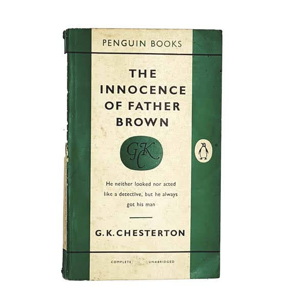 The Innocence of Father Brown by G.K. Chesterton, penguin,1958