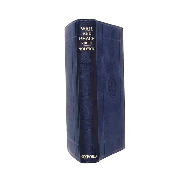 Leo Tolstoy's War and Peace Vol. III. 1942