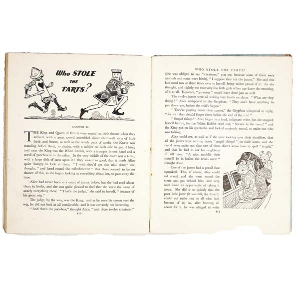 Lewis Carroll's Alice in Wonderland - Collins c1950