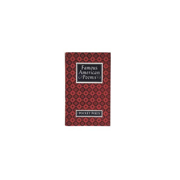 Famous American Poems - Vista Books, 1962