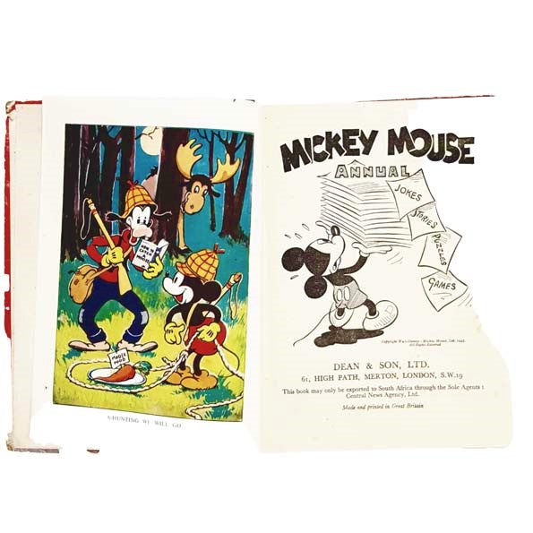 Mickey Mouse Annual c1945/6