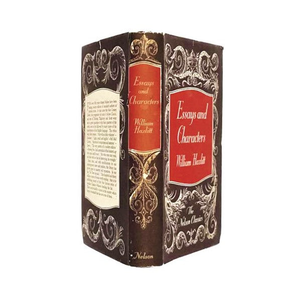 Essays and Characters by William Hazlitt c1963
