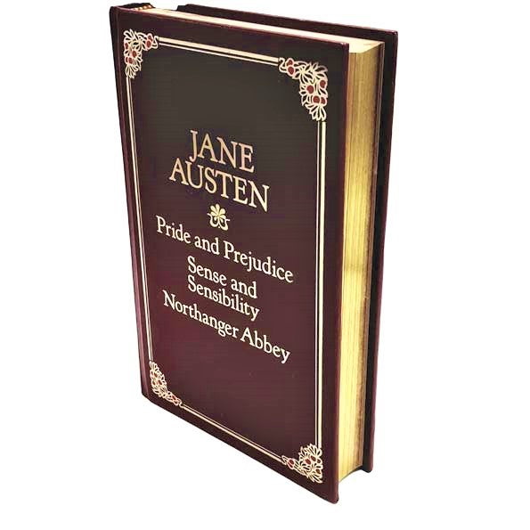 Jane Austen's Pride and Prejudice, Sense and Sensibility, Northanger Abbey - GOLD PAGE BLOCK