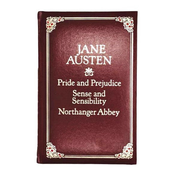 Jane Austen's Pride and Prejudice, Sense and Sensibility, Northanger Abbey - GOLD PAGE BLOCK