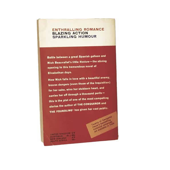 Beauvallet by Georgette Heyer, pan,1966