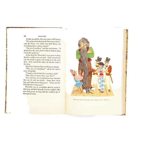 Pinocchio by Charlo Collodi 1946 - First Edition